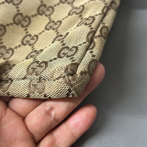 🖤Gucci "GG" Vintage Double Adjustable Belt Bag As Seen On Sex and The City - Picture 10 of 17